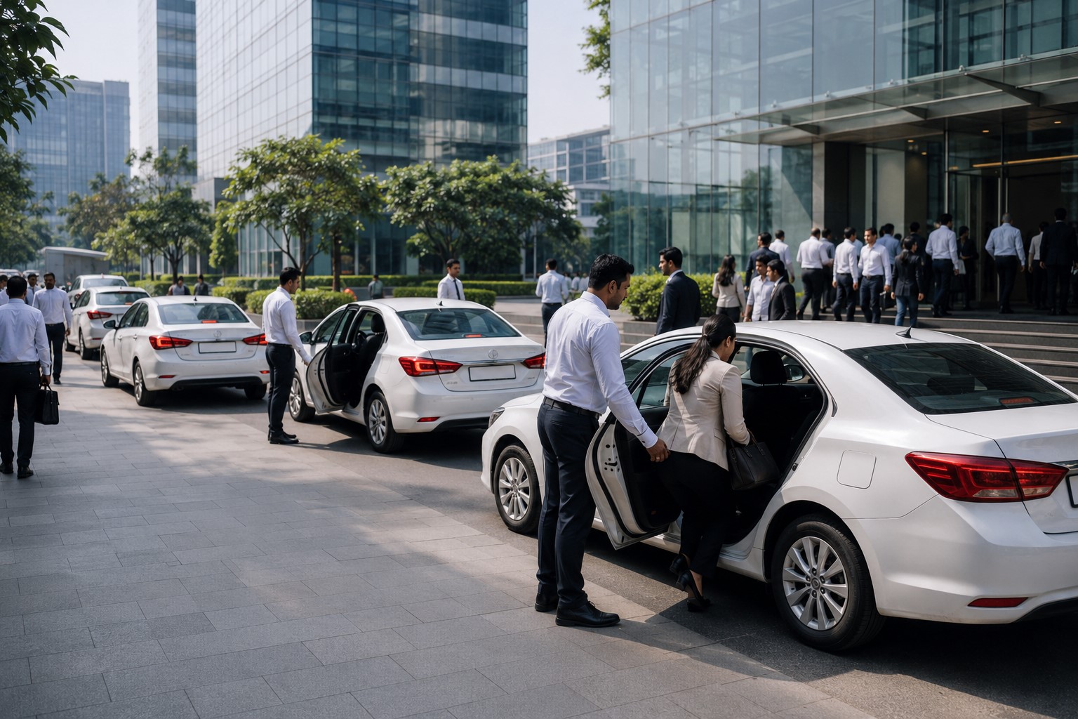 Ad hoc corporate cabs ready for emergency deployment